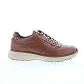 Rockport Weston Mens Brown Wide Leather Lace Up Lifestyle Sneakers Shoes