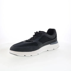 Rockport Seabrook Mens Black Wide Leather Lifestyle Sneakers Shoes
