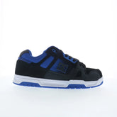 DC Stag DC01813420-BLKBLU Mens Black Nubuck Skate Inspired Sneakers Shoes