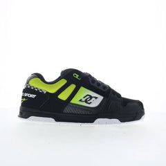 DC Stag SE ADYS100848-XKGW Mens Black Nubuck Skate Inspired Sneakers Shoes