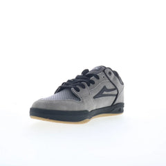 Lakai Telford Low Mens Gray Suede Lace Up Skate Inspired Sneakers Shoes