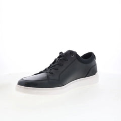 Rockport TM Court Blucher CJ1409 Mens Black Leather Lifestyle Sneakers Shoes
