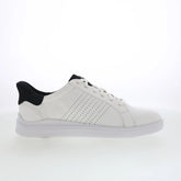 Rockport Tristen Lace Up Mens White Leather Lifestyle Sneakers Shoes
