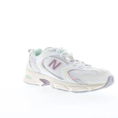 New Balance 530 U530NEB Mens White Mesh Lace Up Lifestyle Sneakers Shoes
