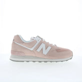 New Balance 574 U574FPP Mens Pink Suede Lace Up Lifestyle Sneakers Shoes
