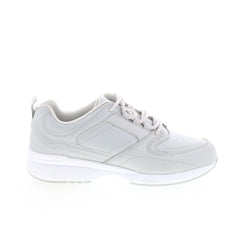 Propet Life Walker Sport WAA312L Womens Gray Wide Lifestyle Sneakers Shoes
