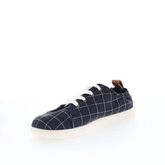 Spenco Windowpane SP1202BLK Womens Black Canvas Lifestyle Sneakers Shoes