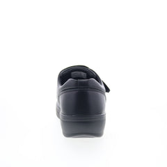 Propet Olivia WPRX25 Womens Black Leather Strap Lifestyle Sneakers Shoes