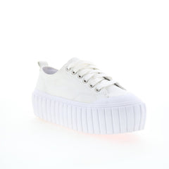 Diesel S-Hanami Low X Mens White Leather Lifestyle Sneakers Shoes