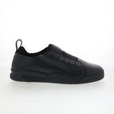 Pajar Yuron2 75490 Mens Black Leather Slip On Lifestyle Sneakers Shoes