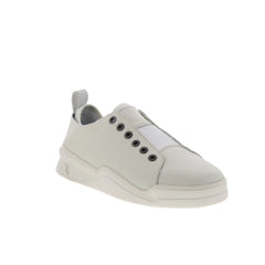 Pajar Yuron2 75490 Mens White Leather Slip On Lifestyle Sneakers Shoes