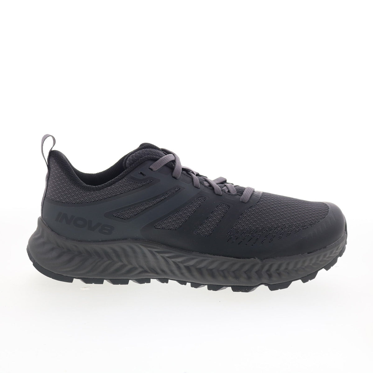 Inov-8 TrailFly 001148-BK Mens Black Synthetic Lace Up Athletic Hiking Shoes
