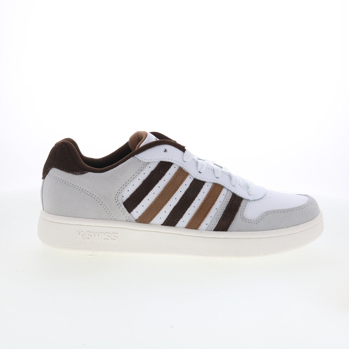 K-Swiss Court Palisades 06931-919 Mens White Lifestyle Sneakers Shoes