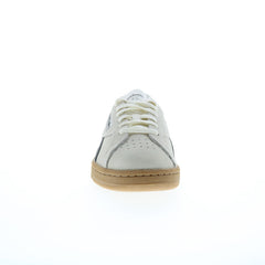 Reebok Club C Grounds UK Mens Beige Suede Lace Up Lifestyle Sneakers Shoes