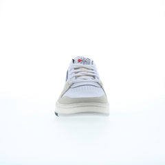 Reebok Phase Court Mens White Leather Lace Up Lifestyle Sneakers Shoes