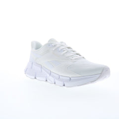 Reebok Zig Dynamica 5 Mens White Mesh Lace Up Lifestyle Sneakers Shoes