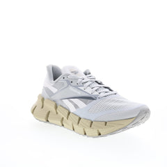 Reebok Floatzig 1 Mens Gray Canvas Lace Up Athletic Running Shoes