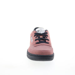 Reebok Club C 85 Mens Brown Suede Lace Up Lifestyle Sneakers Shoes
