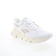 Reebok Zig Dynamica 5 Mens White Synthetic Lace Up Lifestyle Sneakers Shoes
