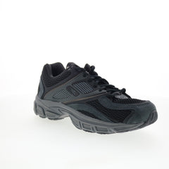 Reebok Premier Trinity Mens Black Mesh Lace Up Lifestyle Sneakers Shoes