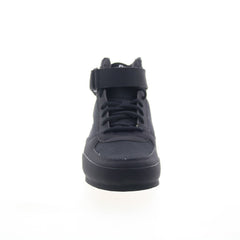 Reebok Boxing Mid Mens Black Synthetic Lace Up Athletic Boxing Shoes