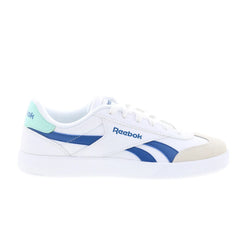 Reebok Smash Edge S Mens White Synthetic Lace Up Lifestyle Sneakers Shoes