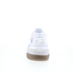 Reebok Campio XT Mens White Leather Lace Up Lifestyle Sneakers Shoes