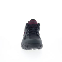 Reebok Preseason 94 Low Mens Gray Leather Lace Up Lifestyle Sneakers Shoes