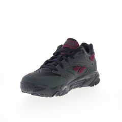 Reebok Preseason 94 Low Mens Gray Leather Lace Up Lifestyle Sneakers Shoes