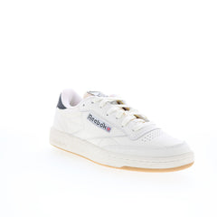 Reebok Club C 85 Vintage Mens White Leather Lifestyle Sneakers Shoes