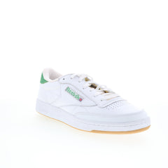 Reebok Club C 85 Vintage Mens White Leather Lifestyle Sneakers Shoes