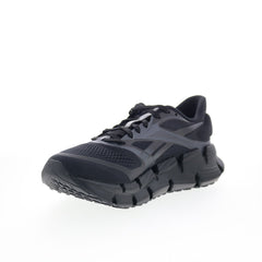 Reebok Floatzig 2 Mens Black Mesh Lace Up Athletic Running Shoes