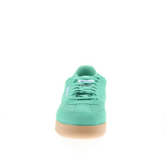 Reebok Campio XT Mens Green Suede Lace Up Lifestyle Sneakers Shoes