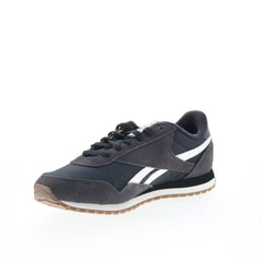 Reebok Classic AZ Mens Black Suede Lace Up Lifestyle Sneakers Shoes