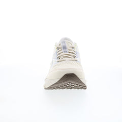 Reebok Floatzig 2 Mens Beige Canvas Lace Up Athletic Running Shoes