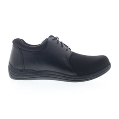 Drew Clover 10300-99 Womens Black Leather Lifestyle Sneakers Shoes