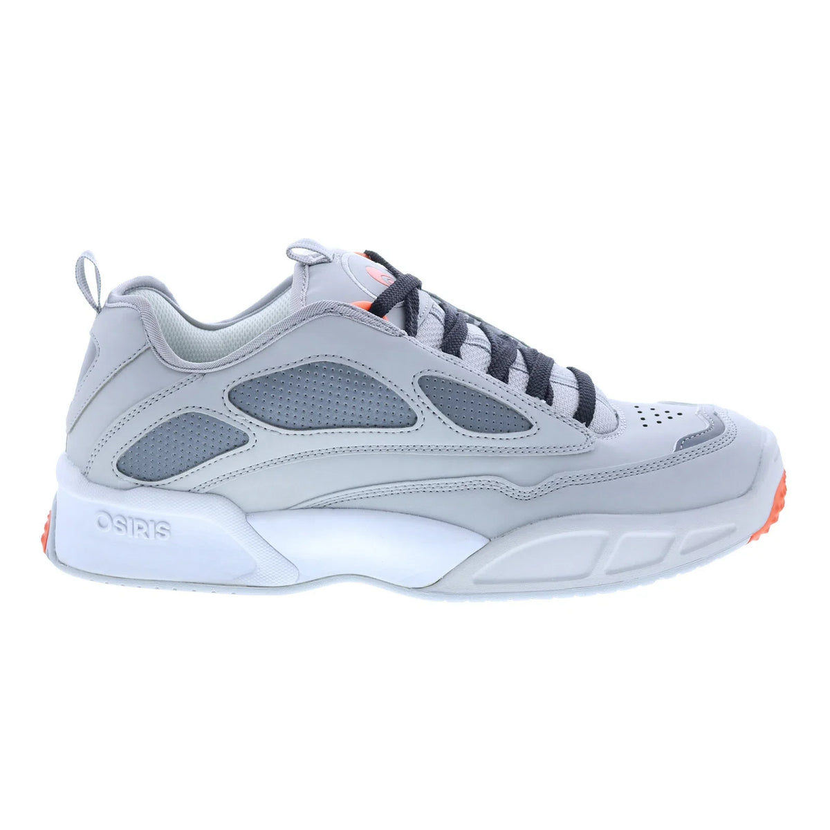 Osiris Graff 1370 2842 Mens Gray Synthetic Skate Inspired Sneakers Shoes