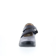 Drew Orchid 14370-12 Womens Black Narrow Leather Lifestyle Sneakers Shoes