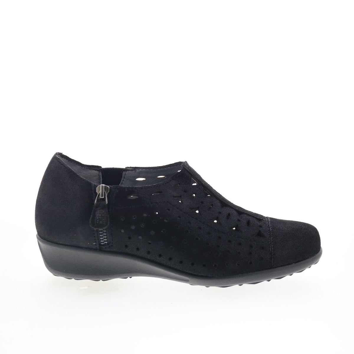 Drew Metro 14794-16 Womens Black Narrow Leather Lifestyle Sneakers Shoes