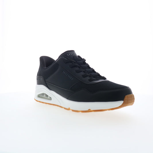 Skechers Slip-Ins: Uno - Banksia Mens Black Lifestyle Sneakers Shoes