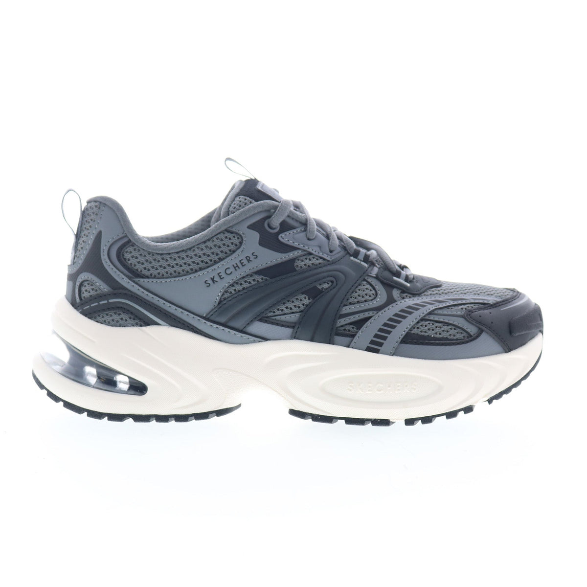 Skechers UNO Ryze - Scale Up 183199-BKGY Mens Gray Lifestyle Sneakers Shoes