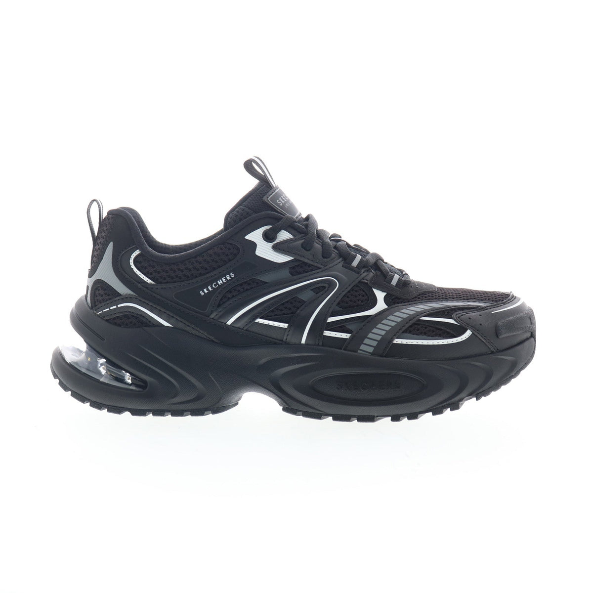 Skechers UNO Ryze - Scale Up 183199-BBK Mens Black Lifestyle Sneakers Shoes