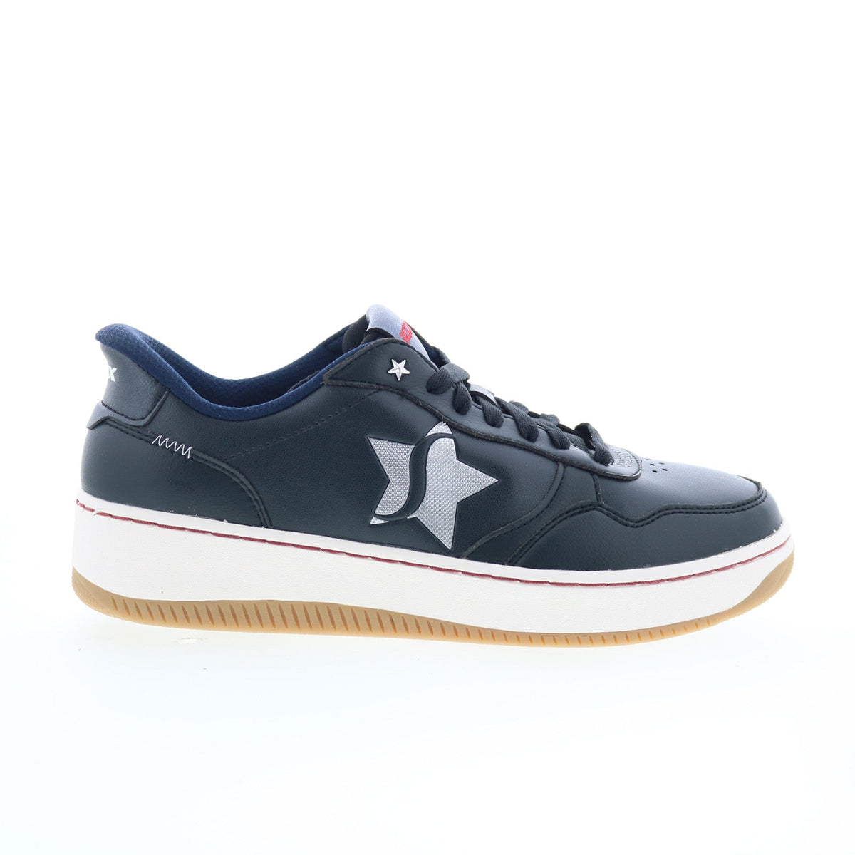 Skechers Slip-Ins Sport Court 2.0 Studded Star Womens Black Sneakers Shoes