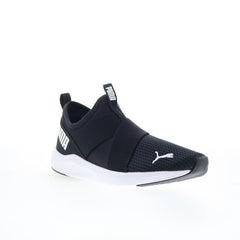 Puma Prowl Slip On 19307801 Womens Black Lifestyle Sneakers Shoes