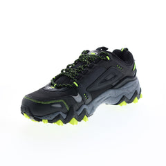 Fila Oakmont Trail 1JM00845-007 Mens Black Leather Athletic Hiking Shoes