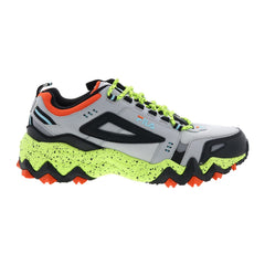 Fila Oakmont Trail 1JM01258-055 Mens Gray Leather Athletic Hiking Shoes
