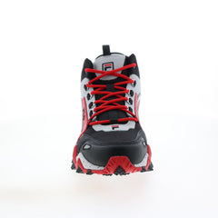 Fila Oakmont Trail Mid 1JM01276-014 Mens Black Leather Athletic Hiking Shoes