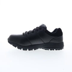 Fila Memory Breach Slip Resistant Steel Toe Low Mens Black Work & Safety Shoes