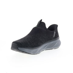 Skechers Slip-ins Edgeride Commissioner Mens Black Extra Wide Sneakers Shoes