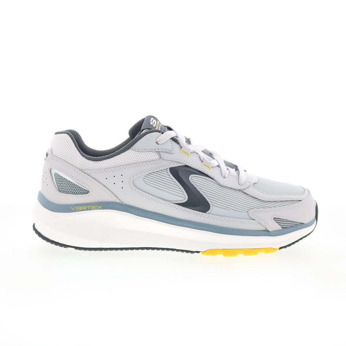 Skechers Vertex Arke 233076 Mens Gray Mesh Lifestyle Sneakers Shoes